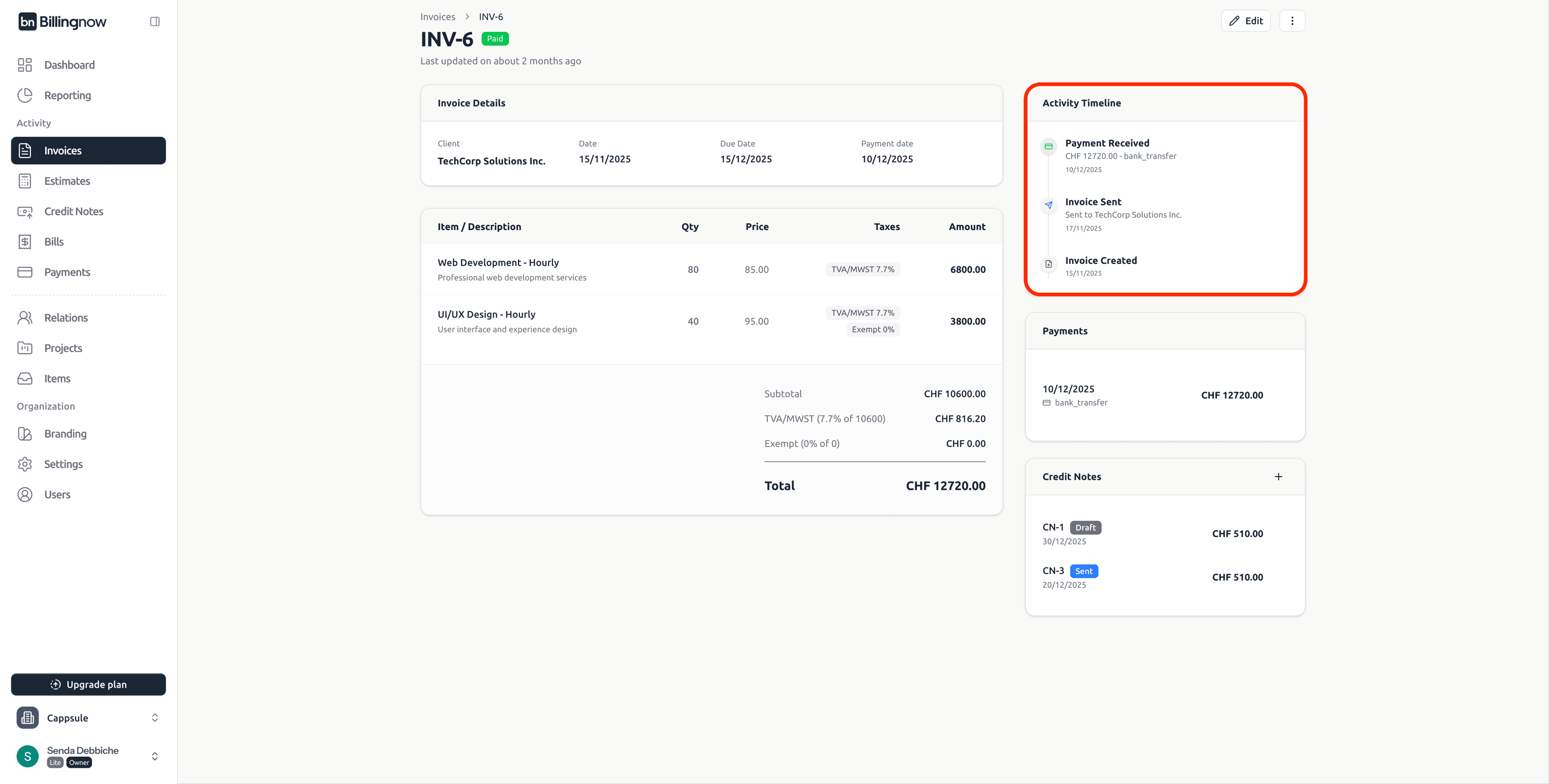 invoice-timeline