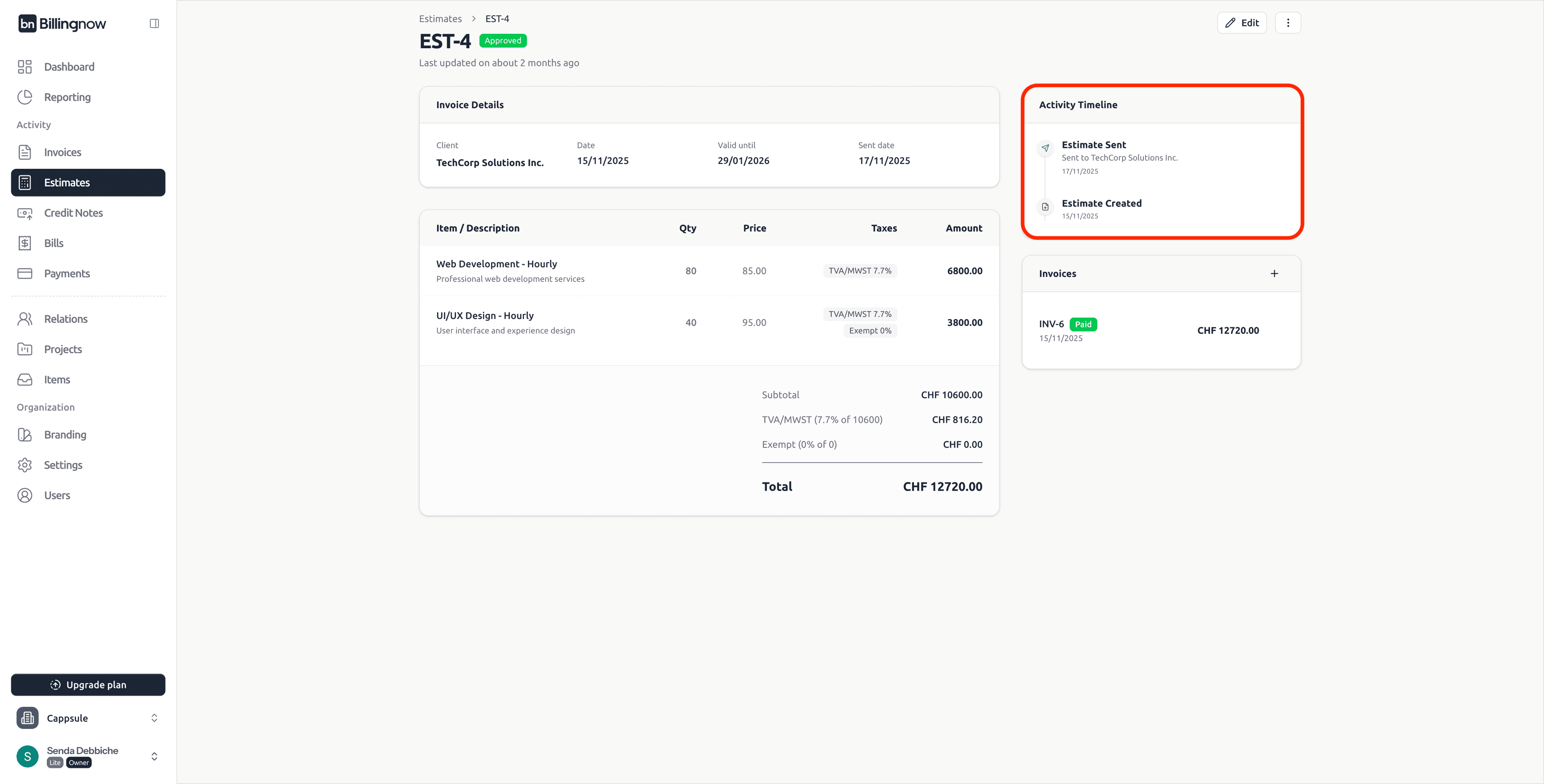 estimate-timeline