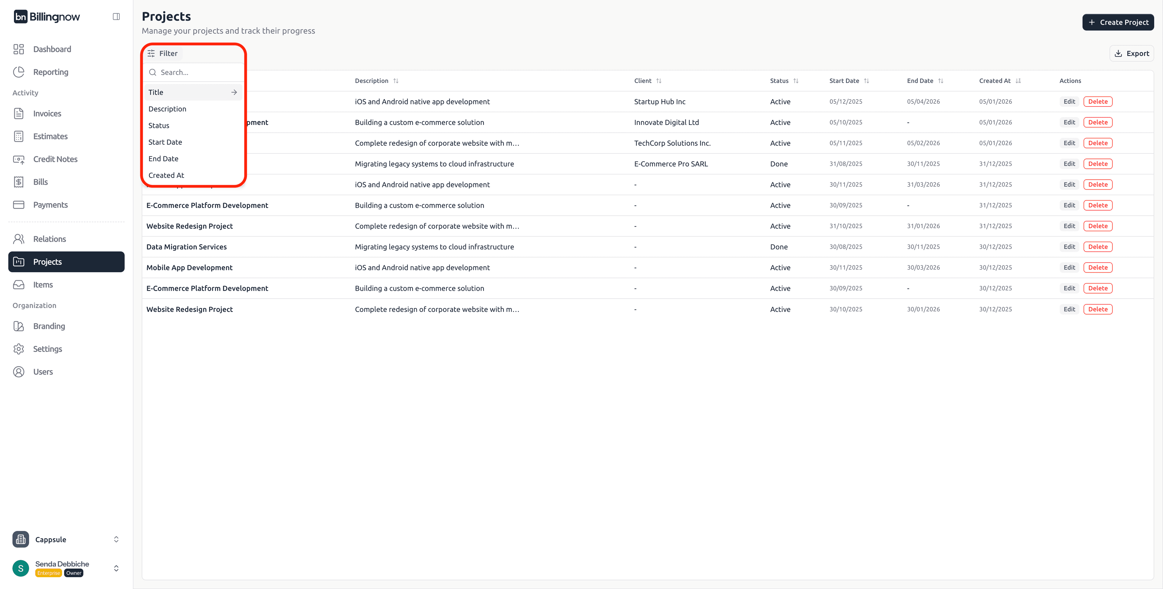 projects-filter
